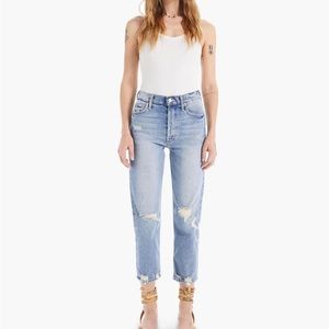 MOTHER Superior The Tomcat Distressed Jeans in The Confession Size 27
